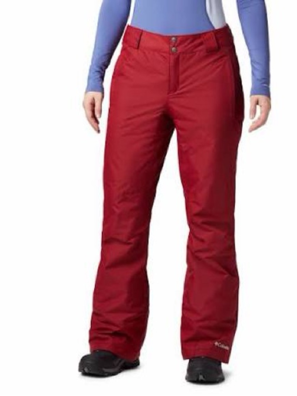 Womens Columbia Ski Snowboard Bugaboo Pants Red Size medium